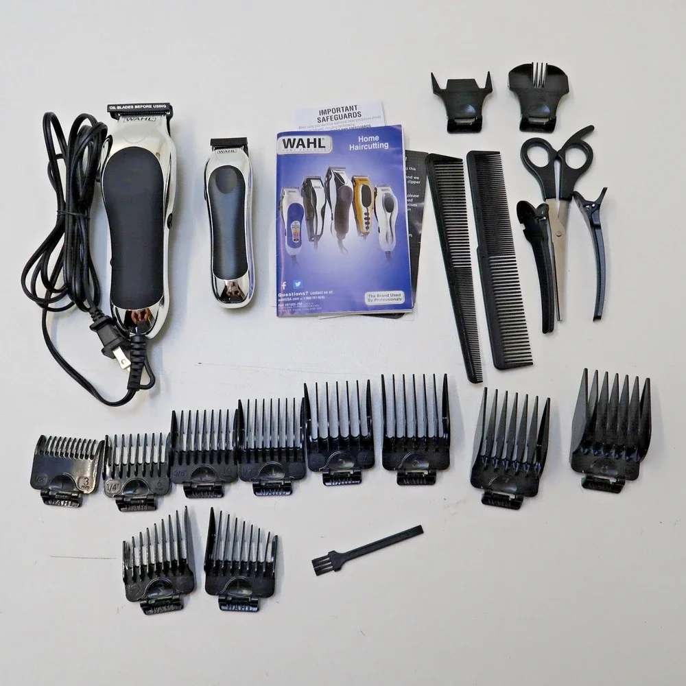 WAHL Home Haircutton pro Corded 120V Clipper Set Kit Precision